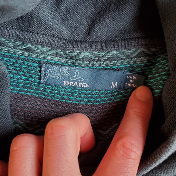 Prana Sweater Dress w Hood - Picture 4 of 5